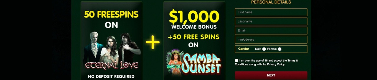 No deposit bonus casino usa